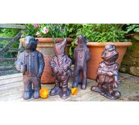 Inspirational Gifting Wind in the Willows Garden Sculptures Ornaments - Polystone Resin - 1 - Bronze