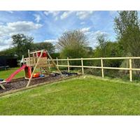 Inspirational Gifting Wooden Post And Rail Packs For A 2 Rail Fence Fencing - 7.2M