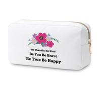 Inspirational Gifts for Women Christmas Makeup Bag Motivational Gifts Encouragement Gifts for Daughter Best Friend Sister Cheer up Gifts Cosmetic Bag Friendship Birthday Gift Travel Cosmetic Pouch