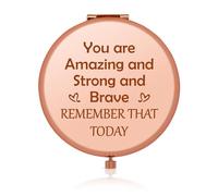 Inspirational Gifts for Women Compact Pocket Makeup Mirror for Sister Motivational Gifts for Girls Friendship Gifts for Best Friends Travel Makeup Mirror Christmas Birthday Gifts for Coworkers