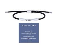 Inspirational Gifts for Women, Dont Let The Hard Days Win Gifts, Personalized Inspirational Tube Bracelets for Friends Female Friendship Birthday Meaningful Gift for Her, One Size, Stainless Steel