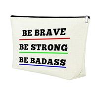 Inspirational Gifts for Women Friends Sisters Teen Girls 25X17CM Birthday Makeup Bag Gifts Encouragement Gifts for Daughter Graduation Christmas End of The Year Gifts Cosmetic Travel Pouch