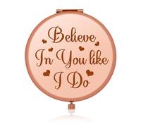 Inspirational Gifts for Women Girls Compact Pocket Makeup Mirror for Friends Friendship Gifts Motivational Gifts Encouragement Gifts for Sister Christmas Birthday Gift for Friends Travel Makeup Mirror