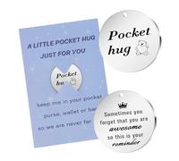 Inspirational Gifts for Women Pocket Hug Birthday Gifts for Women Men Best Friend Graduation Gifts Sometimes You Forget You Are Awesome Gift Keyring Gift Ideas for Birthday Christmas Graduation
