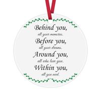 Inspirational Graduation Quote Ceramic Ornament Keepsake Sign Congratulations Gift Positive High School College Graduation Gifts for Her Him Masters Degree PhD Grad Gift