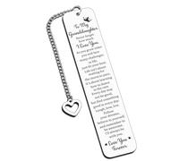 Inspirational Granddaughter Gifts from Grandma Grandpa Stocking Stuffers for Teen Girls Christmas Valentines Day Birthday Gifts for Granddaughter from Grandmom Easter Basket Stuffers for Girls Teens