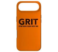 Inspirational Grit Effort Beats Talent Motivational Case for iPhone Air