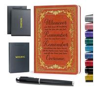 Inspirational Journal Notebook Motivational Gift Graduation Gift End of Year Student Gift Whenever You Find Yourself Doubting How Far You Can Go Remember How Far You Have Come. (Whenever-Brown)