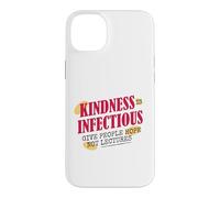 Inspirational Kindness Poetic Quote Positivity Typography Case for iPhone 14 Plus