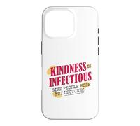 Inspirational Kindness Poetic Quote Positivity Typography Case for iPhone 16 Pro