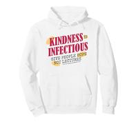 Inspirational Kindness Poetic Quote Positivity Typography Pullover Hoodie