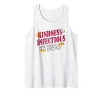Inspirational Kindness Poetic Quote Positivity Typography Tank Top