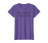 Inspirational Latin Quotes Tee In Vino Veritas Latin Phrase T-Shirt