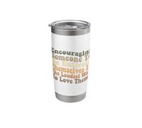 Inspirational Life Wisdom for Growth Mindset & Self Worth Stainless Steel Insulated Tumbler