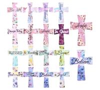 Inspirational Magnetic Bookmarks - Christian Cross Page Holders for Bible Study | Faith Themed Stationery for Readers, Teachers and Book Lovers, Ideal for Bible, Journal