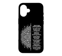 Inspirational Mandala Spiritual Growth Mindset Affirmation Case for iPhone 16