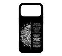 Inspirational Mandala Spiritual Growth Mindset Affirmation Case for iPhone 17 Pro Max