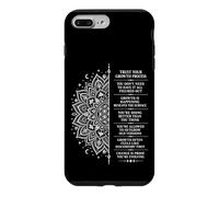 Inspirational Mandala Spiritual Growth Mindset Affirmation Case for iPhone 7 Plus/8 Plus