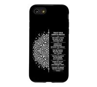 Inspirational Mandala Spiritual Growth Mindset Affirmation Case for iPhone SE (2020) / 7/8