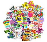 Inspirational Motivational Stickers for Women Teens & Adults - Waterproof Positive Stickers for Water Bottles & Laptops
