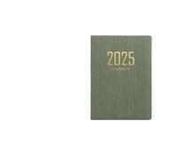 Inspirational Notebook 4pcs A7 Mini Agenda Book Portable Diary Weekly Planner Notebooks To Do List Notepad With Calendar School Office Supplies(DarkGreen)