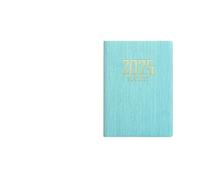 Inspirational Notebook 4pcs A7 Mini Agenda Book Portable Diary Weekly Planner Notebooks To Do List Notepad With Calendar School Office Supplies(SkyBlue)