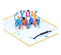 Inspirational Ornament Graduation Card With Wishing Stylish Jewelry Accessories For Students And Teachers Graduation Ceremony Accessories