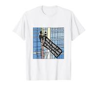 Inspirational Peace Quote Retro Comic Pop Art Design Value Graphic T-Shirt, Men, White, XL