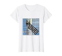 Inspirational Peace Quote Retro Comic Pop Art Design Value Graphic T-Shirt, Women, White, L