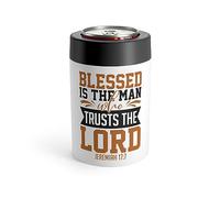 Inspirational Persevering Christians Faithfulness Uplifting Praying Church Can Holder 12oz