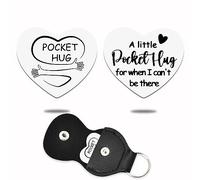Inspirational Pocket Hug for Daughter Son Gifts for Sister Brother Birthday Gifts for Men Friend Gifts for Women Boyfriend Husband Wedding Gifts for Wife Girlfriend Presents for Niece Nephew