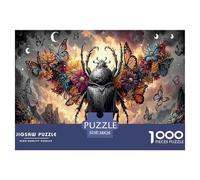 Inspirational Quote 1000-Piece Jigsaw Puzzle - A Uplifting Activity for Adults And Motivated Teens. Piece Together A Beautiful Typographic Artwork Full of Positive Words.