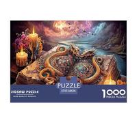 Inspirational Quote 1000-Piece Jigsaw Puzzle - A Uplifting Activity for Adults And Motivated Teens. Piece Together A Beautiful Typographic Artwork Full of Positive Words.