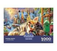 Inspirational Quote 1000-Piece Jigsaw Puzzle - A Uplifting Activity for Adults And Motivated Teens. Piece Together A Beautiful Typographic Artwork Full of Positive Words.
