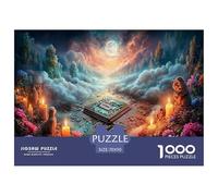 Inspirational Quote 1000-Piece Jigsaw Puzzle - A Uplifting Activity for Adults And Motivated Teens. Piece Together A Beautiful Typographic Artwork Full of Positive Words.