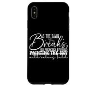 Inspirational Quote About Mercy and Grace at Dawn Case for iPhone XS Max