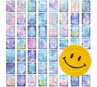 Inspirational Quote Cards with Positive Affirmations - Vibrant Watercolour Design for Mindfulness, Self-Reflection, Daily Motivation, Encouragement, Gifting and Appreciation