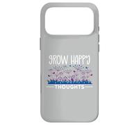 Inspirational Quote, Grow Happy Thoughts, Positive Mindset Case for iPhone 17 Pro Max