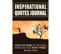 Inspirational Quotes Journal: Diary With Inspirational Quotations That Will Change Your Life [Black / 5.25 x 8"]: Volume 1 (Quotes Journals)