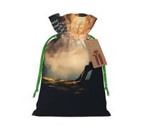 Inspirational Quotes Print Drawstring Pouch For Gifts,Reusable Adorable Gift Bags,Perfect For Jewelry And More