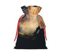 Inspirational Quotes Print Drawstring Pouch For Gifts,Reusable Adorable Gift Bags,Perfect For Jewelry And More