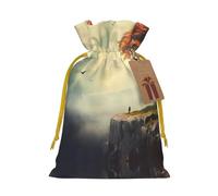 Inspirational Quotes Print Drawstring Pouch For Gifts,Reusable Adorable Gift Bags,Perfect For Jewelry And More