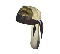 Inspirational Quotes Printed Do Rag Cap, Quick Dry Mesh Cycling Cap Helmet Liner for Biking Running Hiking