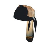 Inspirational Quotes Printed Do Rag Cap, Quick Dry Mesh Cycling Cap Helmet Liner for Biking Running Hiking