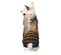 Inspirational Quotes Printed Dog Hoodie Soft Dog Sweatshirt Cute Cat Dog Clothes for Small Dogs Kitten Puppy, XS