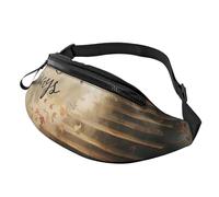 Inspirational Quotes Printed Fanny Pack for Men Women Crossbody Waist Bag Pack Bum Bag with Adjustable Strap for Hiking Running Travel Cycling