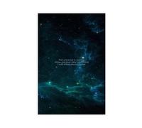 Inspirational QuotesThe Universe Is Asking Show Me Your New VibrationsI Will Show You Miracles Canvas Poster Wall Art Decor Print Picture Paintings for Living Room Bedroom Decoration 24x36inch(60x90cm