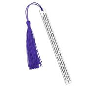 Inspirational Scripture Book Mark for Reading Metal Bookmark Gifts for Women Men Reader Lovers Gifts for Bookworm Sentimental Gift for Friend Long Distance Friendship Gift