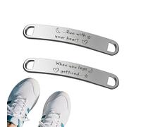Inspirational Shoe Lace Tags for Runners Gifts for Daughter Son Running Gifts for Women Men Positive Birthday Gift for Granddaughter Grandson Running Lover Gift for Women Men Shoelace Charms