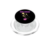 Inspirational Shooting Star Keep Looking Up Colourful PopSockets PopGrip for MagSafe